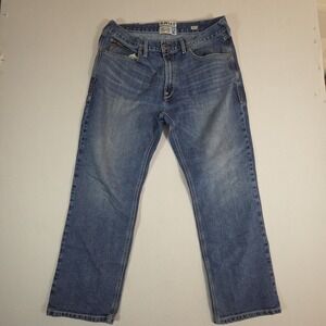 Ariat Jeans M2 Traditional Relaxed Bootcut Mens 36x30 Medium Wash Blue Denim